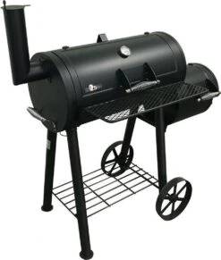 Fire Beam Houtskool Barbecue - Grilloppervlak (LxB) 35 X 66 Cm - Smoker - Zwart -Barbecue Verkoop 1018x1200 1