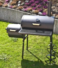 El Fuego Dakota - Barbecue - Smoker - Zwart - Grilloppervlak 66 X 41 Cm - Afmeting 132,5 X 66 X 122 Cm -Barbecue Verkoop 1025x1200