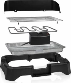 Tristar BQ-2824 Elektrische Barbecue - Tafel BBQ 34,5 X 23 Cm - Regelbare Thermostaat - 2000 Watt - Zwart -Barbecue Verkoop 1026x1200 1