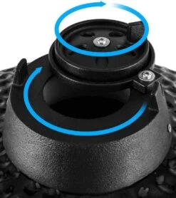 Patton Kamado 15" - Keramisch - Tafel Model - Premium Black - Medium - Zwart -Barbecue Verkoop 1065x1200