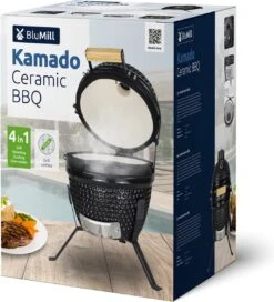 BluMill Kamado BBQ Egg - Kamado 13 Inch - Incl. Vlees Thermometer - Houtskoolbarbecues - Zwart - Ø 27cm 23 BluMill Kamado BBQ Egg - Kamado 13 Inch - Incl. Vlees Thermometer - Houtskoolbarbecues - Zwart - Ø 27cm -Barbecue Verkoop 1090x1200 2