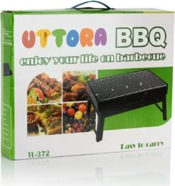 Merkloos Decopatent® Portable Houtskool BBQ - Barbecue - Inklapbaar - Barbecue Houtskool - Tafel Grill - Camping - Strand - Festival - Park -Barbecue Verkoop 1130x1200 1
