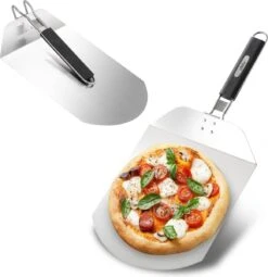 Bighorn Pizzaschep Voor BBQ En Oven-Inklapbare Handgreep -Pizzasnijder- Edelstaal -geschikt Als Broodschep En Ovenschep - SRPT01 -Barbecue Verkoop 1163x1200 2