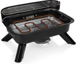 Princess 112252 Hybride Barbecue – Elektrische BBQ - Tafelmodel - 2000W - 44x 29cm - Gebruik Elektrisch Of Met Kolen -Barbecue Verkoop 1200x1018