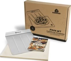 Burnhard Pizzasteen 38 X 30 X 1,5 Cm + Pizzaschep -Barbecue Verkoop 1200x1032 1