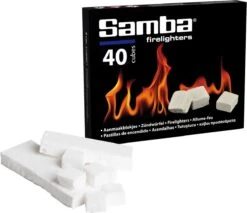 Samba Aanmaakblokjes Wit - 40 Stuks 13 Samba Aanmaakblokjes Wit - 40 Stuks -Barbecue Verkoop 1200x1036