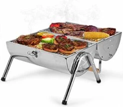 BBQ Collection Houtskoolbarbecue - Cilinder - Chroom -Barbecue Verkoop 1200x1046