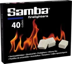 Samba Aanmaakblokjes Wit - 40 Stuks 12 Samba Aanmaakblokjes Wit - 40 Stuks -Barbecue Verkoop 1200x1073 1