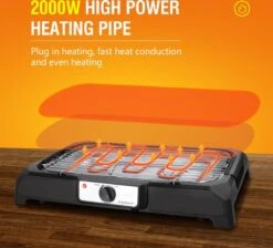 Aigostar Lava 30LDQ - Elektrische Grill - BBQ - Tafel Barbecue - Grilloppervlakte 41 X 24 Cm - 2000 Watt 10 Aigostar Lava 30LDQ - Elektrische Grill - BBQ - Tafel Barbecue - Grilloppervlakte 41 X 24 Cm - 2000 Watt -Barbecue Verkoop 1200x1087 2