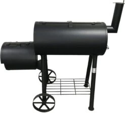 Fire Beam Houtskool Barbecue - Grilloppervlak (LxB) 35 X 66 Cm - Smoker - Zwart -Barbecue Verkoop 1200x1087 3