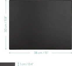 Navaris Pizzasteen XL Voor Oven En Barbecue - Rechthoekige Pizzaplaat 38 X 30 Cm - Inclusief Receptenboek - Keramisch Geglazuurd - Zwart 22 Navaris Pizzasteen XL Voor Oven En Barbecue - Rechthoekige Pizzaplaat 38 X 30 Cm - Inclusief Receptenboek - Keramisch Geglazuurd - Zwart -Barbecue Verkoop 1200x1093