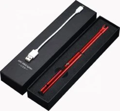 Oplaadbare Lange Dunne Elektrische Aansteker - Duurzame Plasma Aansteker - Inclusief Cadeauverpakking - BBQ – Kaarsen – Rood -Barbecue Verkoop 1200x1101