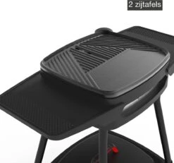 Barbecook Alexia - Elektrische Bbq - Afneembare Grill - Zijtafels - Wielen - 84x55x97cm -Barbecue Verkoop 1200x1121