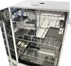 Kynast Exklusiv - Rookoven - Met 3 Etages - Metaal - Grijs -Barbecue Verkoop 1200x1129 3