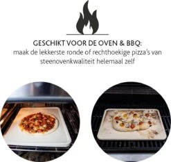 Boska Pizzasteen Deluxe Rechthoek - Voor De Oven - Knapperige Pizza's - 40x32 Cm - BBQ Accessoires 22 Boska Pizzasteen Deluxe Rechthoek - Voor De Oven - Knapperige Pizza's - 40x32 Cm - BBQ Accessoires -Barbecue Verkoop 1200x1131