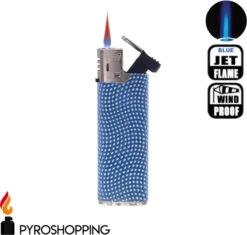 Pyroshopping Diamond Lighters – Set Van 5 Stuks – Navulbare Stormaanstekers - Windproof Gasaanstekers -Barbecue Verkoop 1200x1142