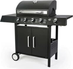 El Fuego San Angelo 4.1 Gasbarbecue - 5 Branders - Zwart -Barbecue Verkoop 1200x1143 3
