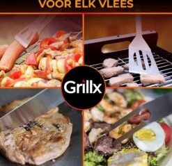 GrillX Barbecue Gereedschap Set - 19-delig - Inclusief Luxe Draagtas - BBQ Accesoires - Gereedschapset -Barbecue Verkoop 1200x1161 1