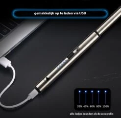 Oplaadbare Lange Dunne Elektrische Aansteker - Duurzame Plasma Aansteker - Inclusief Cadeauverpakking - BBQ – Kaarsen – Zilver 6 Oplaadbare Lange Dunne Elektrische Aansteker - Duurzame Plasma Aansteker - Inclusief Cadeauverpakking - BBQ – Kaarsen – Zilver -Barbecue Verkoop 1200x1170 1