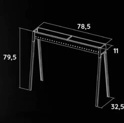 Spiedini Saté-bbq Bali 80 - Saté Houtskoolbarbecue Met Horizontaal Rooster - 80 Cm Lang, 11 Cm Breed - Materiaal: Gealuminiseerd Ijzer -Barbecue Verkoop 1200x1185 3