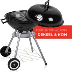 BBQ Collection Houtskoolbarbecue - Kogelbarbecue 45 X 60 Centimeter - Ronde Barbecue - Barbecue Op Wielen - Zwart - Metaal -Barbecue Verkoop 1200x1191 3