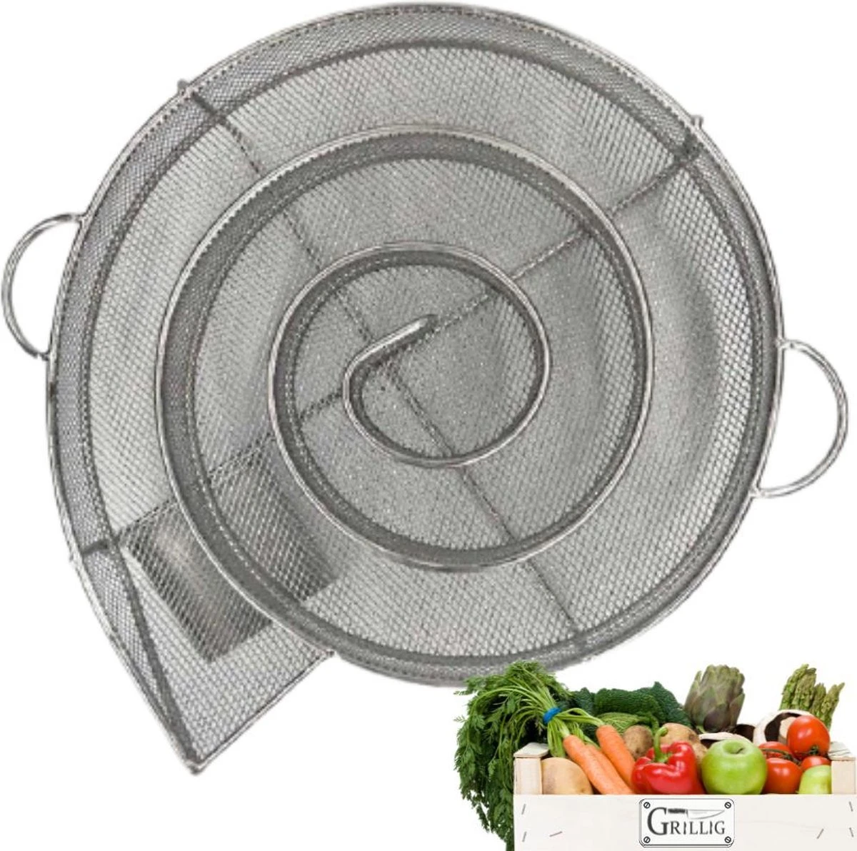 Grillig - Koud Rookgenerator - Cold Smoke Generator - Voor Het Koud Roken Van Vlees - Vis - Kaas - Noten 1 Grillig - Koud Rookgenerator - Cold Smoke Generator - Voor Het Koud Roken Van Vlees - Vis - Kaas - Noten