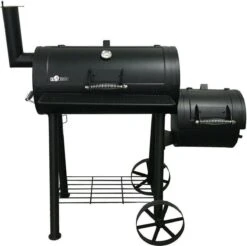 Fire Beam Houtskool Barbecue - Grilloppervlak (LxB) 35 X 66 Cm - Smoker - Zwart -Barbecue Verkoop 1200x1194 1