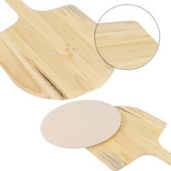 MaxxHome Pizzasteen - BBQ Steen - Maximum Te Verhitten Tot 600 Graden - ⌀33 - Incl. Houten Schep 12 MaxxHome Pizzasteen - BBQ Steen - Maximum Te Verhitten Tot 600 Graden - ⌀33 - Incl. Houten Schep -Barbecue Verkoop 1200x1195 1