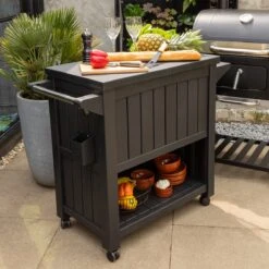 BluMill BBQ Tafel - Inclusief Koelvak 80 Liter - Op Wieltjes - Met Flessenopener - 102 X 46 X 86,5 Cm -Barbecue Verkoop 1200x1200 15