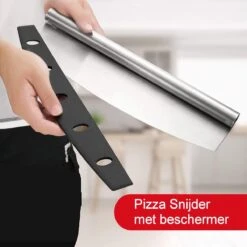 Pizzaschep – Inclusief Pizzasnijder – Opvouwbaar – Pizzaspatel – Pizza Schep – Taartschep – 30cm - Qwality -Barbecue Verkoop 1200x1200 175