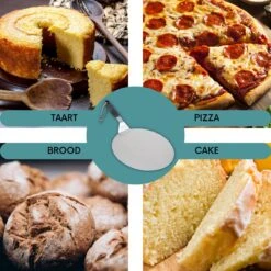 Nowad Pizzaschep RVS Rond - 30,5 Cm - PVC Handvat -Barbecue Verkoop 1200x1200 210