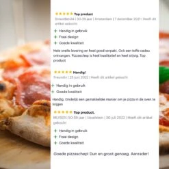 Nowad Pizzaschep RVS Rond - 30,5 Cm - PVC Handvat -Barbecue Verkoop 1200x1200 211