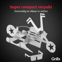 GrillX Beer Can Chicken Houder - Kiphouder Motorcycle - BBQ Accesoires - Bierkip - Barbeque Gereedschap - Chicken Sitter -Barbecue Verkoop 1200x1200 215