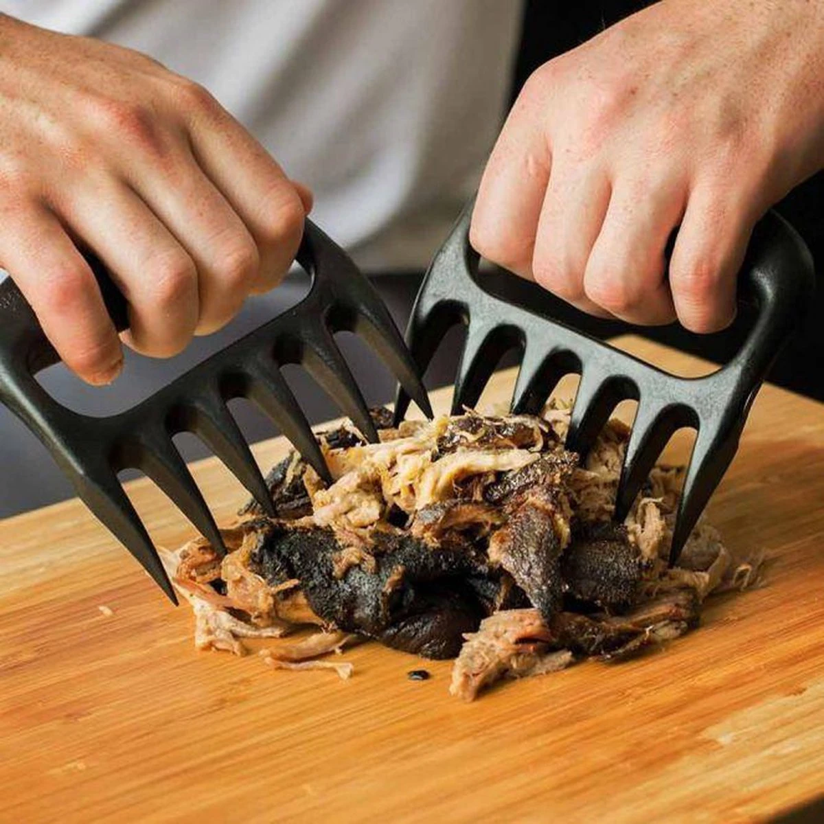 GS Barbecue Vleesklauwen Voor Pulled Pork - 2 Stuks - BBQ Vleesklauw - Snijhulp 4 GS Barbecue Vleesklauwen Voor Pulled Pork - 2 Stuks - BBQ Vleesklauw - Snijhulp - Afbeelding 4