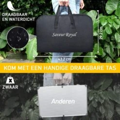 Saveur Royal® 35-delige Barbecue Gereedschapset In Roestvrij Staal - BBQ Grill Set Met Draagtas - Barbecuegerei-sets - Barbecue Accessoires Gereedschap - 35-delig -Barbecue Verkoop 1200x1200 234