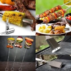 Saveur Royal® 35-delige Barbecue Gereedschapset In Roestvrij Staal - BBQ Grill Set Met Draagtas - Barbecuegerei-sets - Barbecue Accessoires Gereedschap - 35-delig -Barbecue Verkoop 1200x1200 235