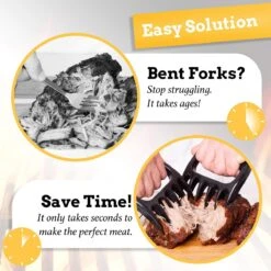 Mountain Grillers Claws-High Quality Meat Claws For American BBQ Pulled Pork-Plastic Meat Claws For Slicing-Vaatwasser Safe Bear Claws Gift Idee 11 Mountain Grillers Claws-High Quality Meat Claws For American BBQ Pulled Pork-Plastic Meat Claws For Slicing-Vaatwasser Safe Bear Claws Gift Idee -Barbecue Verkoop 1200x1200 254