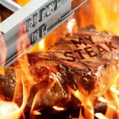 Merkloos BBQ Branding Iron - Barbecuegereedschapset - Bbq Accessoires - Bbq Brandijzer -Barbecue Verkoop 1200x1200 257