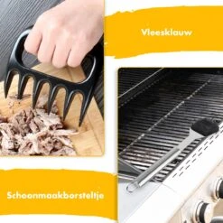 BBQ Accesoires Set Gereedschap Tang Borstel Barbecue Kookgerei - 10 Delig -Barbecue Verkoop 1200x1200 272