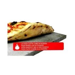 ETNA Pizza Set - Grote Pizzasteen & GRATIS Pizzaschep - 30 Cm X 38 Cm - Echt Italiaanse Pizzasteen - Broodbaksteen - BBQ Pizzasteen - Gemaakt Van Lavasteen Uit De Etna - Non-stick - Eppicotispai -Barbecue Verkoop 1200x1200 317