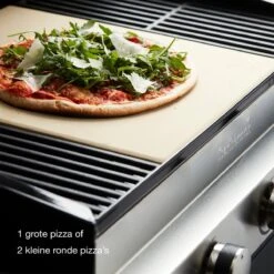 Barbecook BBQ Pizzaplaat - Pizzasteen - Voor Barbecue - Rechthoekig - 43 X 35 Cm -Barbecue Verkoop 1200x1200 340