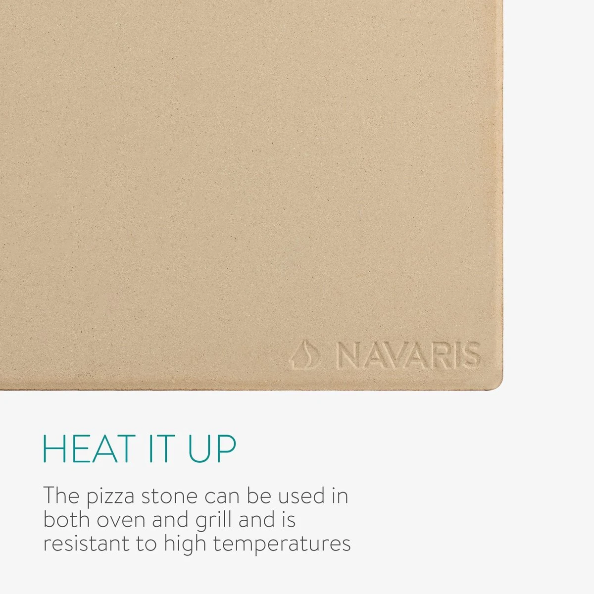 Navaris Pizzasteen XL Voor Oven En Barbecue - Rechthoekige Pizzaplaat 38 X 30 Cm - Inclusief Pizzaschep Met Extra Lang Handvat En Receptenboek 7 Navaris Pizzasteen XL Voor Oven En Barbecue - Rechthoekige Pizzaplaat 38 X 30 Cm - Inclusief Pizzaschep Met Extra Lang Handvat En Receptenboek - Afbeelding 7