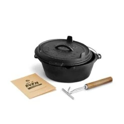 Burnhard Gietijzeren Dutch Oven - Little John 3,8 L -Barbecue Verkoop 1200x1200 422