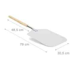 Relaxdays Pizzaschep - Vierkant - Metaal -Barbecue Verkoop 1200x1200 47