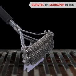 BBQ Borstel Staal RVS Reinigingsborstel Barbecue Grill Accessoires -Barbecue Verkoop 1200x1200 501