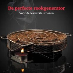 GrillX Cold Smoke Generator Met 1KG Appel Rookmot - 6 Liter - Smokerbox - RVS Rookbox - Rookgenerator - Koud Roken - BBQ Accesoires -Barbecue Verkoop 1200x1200 535