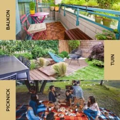 Ozocozy BBQ-ONE Houtskool Tafelbarbecue - Ø30 Cm- Zwart - Incl. Draagtas, Siliconen Bakkwast En RVS-Barbecuetang -Barbecue Verkoop 1200x1200 578