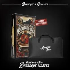 Mountain Jack® 40-Delige Luxe BBQ Grill Accessoires Set In Roestvrij Staal – Barbecue Gereedschap – Tangenset, Vlees Thermometer, Vleestang, Borstel, Spiezen, Vleesmes, Vleesvork -Barbecue Verkoop 1200x1200 58