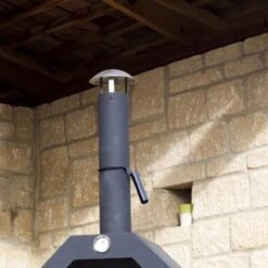 Merkloos MaxxGarden Pizza Oven - Smoker Barbecue Houtskool 45 X 65 X 158cm -Barbecue Verkoop 1200x1200 586