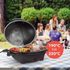 KitchenBrothers Elektrische BBQ - Met Grillplaat - Anti-aanbaklaag - Incl. Plank/Houders - Grilloppervlak 46,5x33,8cm - Tot 300°C - 2400W - Zwart 19 KitchenBrothers Elektrische BBQ - Met Grillplaat - Anti-aanbaklaag - Incl. Plank/Houders - Grilloppervlak 46,5x33,8cm - Tot 300°C - 2400W - Zwart -Barbecue Verkoop 1200x1200 601